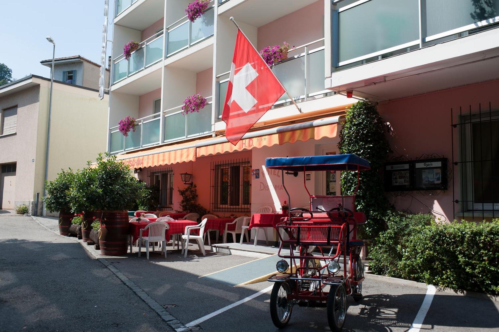 Hotel Dischma - Free Bus And Train Ticket 파라디소 외부 사진